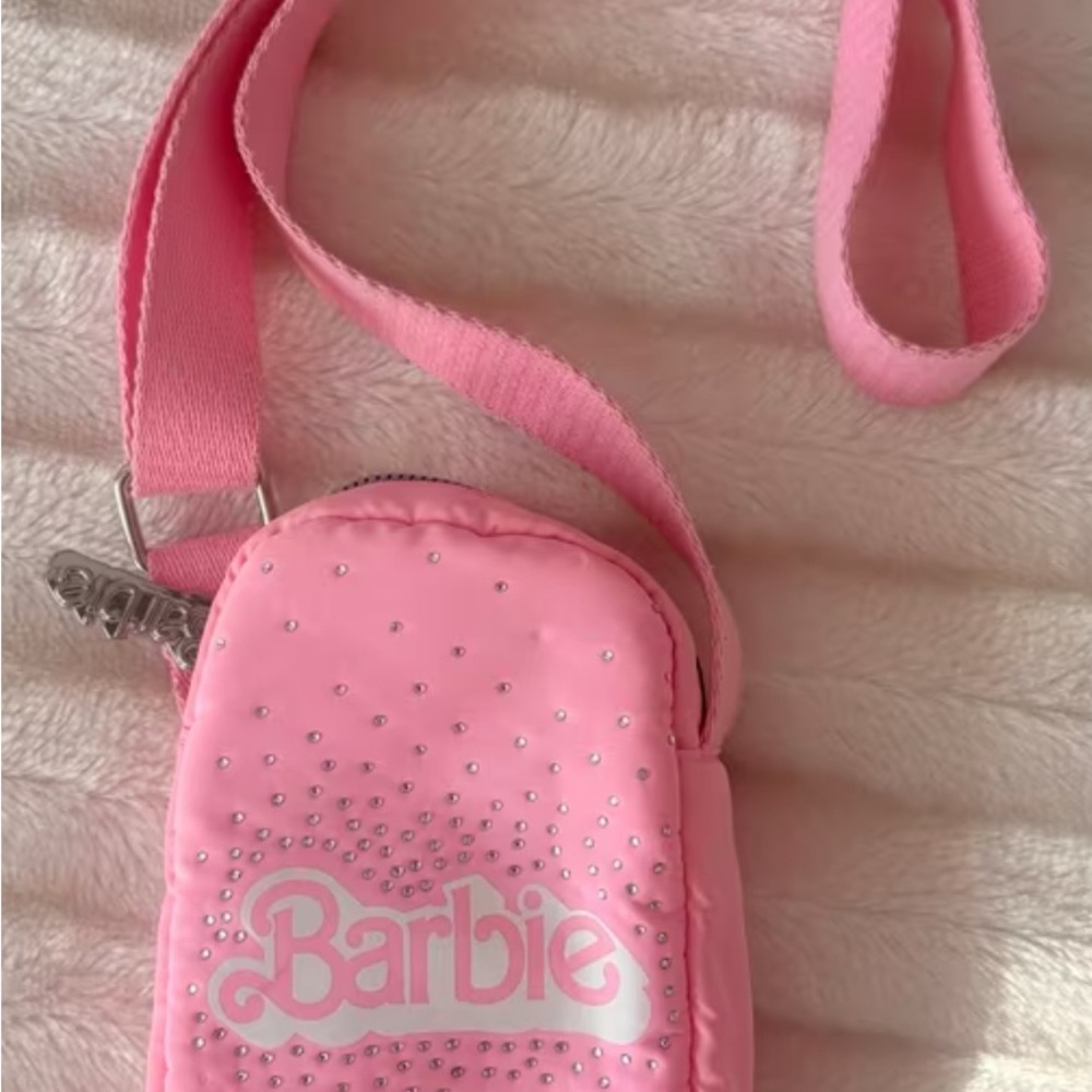 Mattel Barbie Pink Satin Pouch